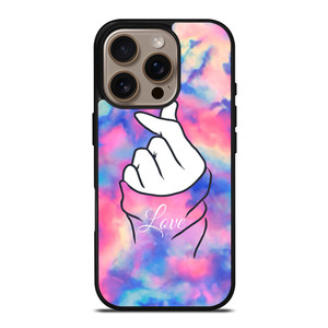 CUTE HEART FINGER MARBLE iPhone 16 Pro Case Cover CUTE HEART FINGER MARBLE iPhone 16 Pro Case Cover