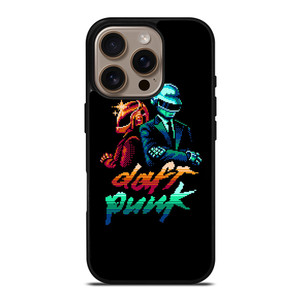 DAFT PUNK 8 BIT iPhone 16 Pro Case Cover