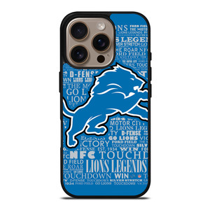 DETROIT LIONS QUOTE iPhone 16 Pro Case Cover