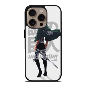 EREN YEAGER ATTACK ON TITAN ANIME iPhone 16 Pro Case Cover