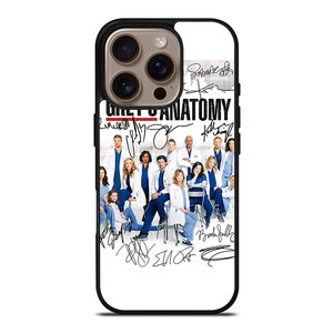 GREY'S ANATOMY SIGNATURE iPhone 16 Pro Case Cover GREY'S ANATOMY SIGNATURE iPhone 16 Pro Case Cover
