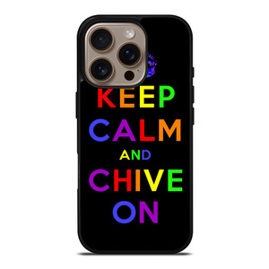 KEEP CALM AND CHIVE ON 1 iPhone 16 Pro Case Cover
