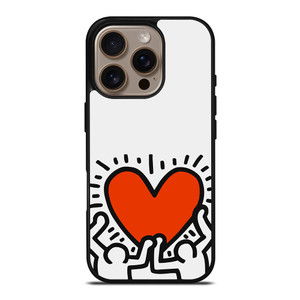 KEITH HARING LOVE 1 iPhone 16 Pro Case Cover KEITH HARING LOVE 1 iPhone 16 Pro Case Cover