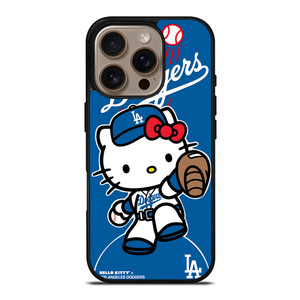 LA DODGERS HELLO KITTY 1 iPhone 16 Pro Case Cover