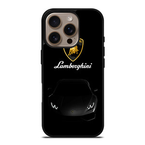 LAMBORGHINI BLACK iPhone 16 Pro Case Cover