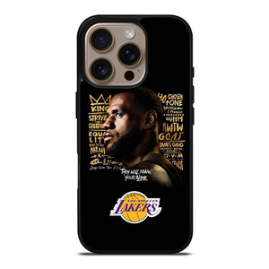 LEBRON JAMES WORD iPhone 16 Pro Case Cover