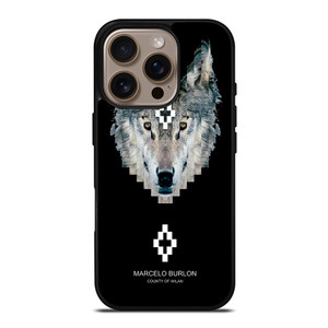 MARCELO BURLON WOLF iPhone 16 Pro Case Cover