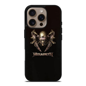 MEGADETH SKULL LOGO iPhone 16 Pro Case Cover MEGADETH SKULL LOGO iPhone 16 Pro Case Cover