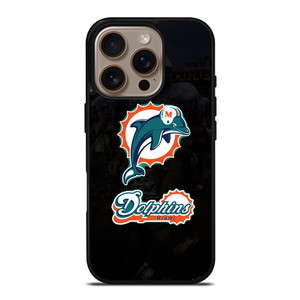 MIAMI DOLPHINS NFL ICON 1 iPhone 16 Pro Case Cover MIAMI DOLPHINS NFL ICON 1 iPhone 16 Pro Case Cover