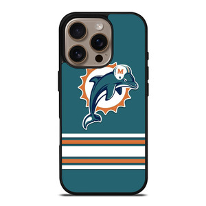 MIAMI DOLPHINS NFL ICON 2 iPhone 16 Pro Case Cover MIAMI DOLPHINS NFL ICON 2 iPhone 16 Pro Case Cover