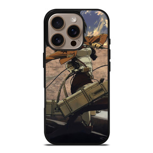 MIKASA ACKERMAN ATTACK ON TITAN ANIME iPhone 16 Pro Case Cover MIKASA ACKERMAN ATTACK ON TITAN ANIME iPhone 16 Pro Case Cover