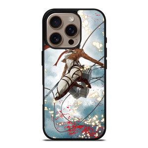 MIKASA ACKERMAN ATTACK ON TITAN iPhone 16 Pro Case Cover MIKASA ACKERMAN ATTACK ON TITAN iPhone 16 Pro Case Cover