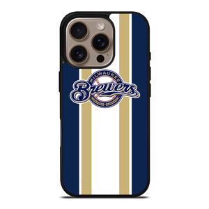 MILWAUKEE BREWERS STRIPE iPhone 16 Pro Case Cover MILWAUKEE BREWERS STRIPE iPhone 16 Pro Case Cover