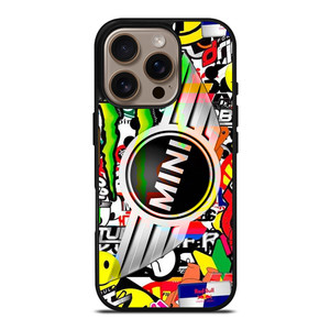 MINI COOPER STICKER BOMB iPhone 16 Pro Case Cover MINI COOPER STICKER BOMB iPhone 16 Pro Case Cover