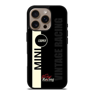 MINI COOPER VINTAGE RACING iPhone 16 Pro Case Cover MINI COOPER VINTAGE RACING iPhone 16 Pro Case Cover