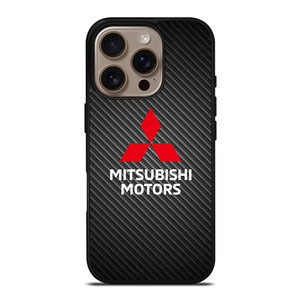 MITSUBISHI MOTORS CARBON LOGO iPhone 16 Pro Case Cover MITSUBISHI MOTORS CARBON LOGO iPhone 16 Pro Case Cover