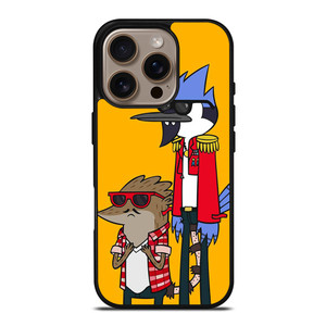 MORDECAI RIGBY CARTOON iPhone 16 Pro Case Cover
