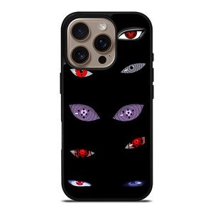 NARUTO SHARINGAN EYE COLLAGE iPhone 16 Pro Case Cover