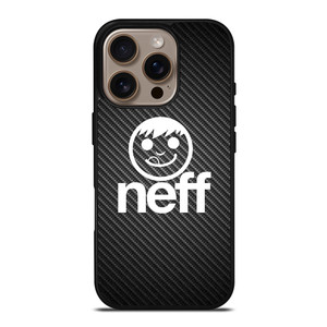 NEFF HEADWEAR LOGO CARBON iPhone 16 Pro Case Cover NEFF HEADWEAR LOGO CARBON iPhone 16 Pro Case Cover