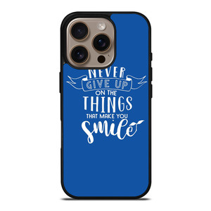 NEVER GIVE UP QOUTE iPhone 16 Pro Case Cover NEVER GIVE UP QOUTE iPhone 16 Pro Case Cover