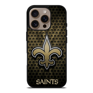 NEW ORLEANS SAINTS METAL iPhone 16 Pro Case Cover NEW ORLEANS SAINTS METAL iPhone 16 Pro Case Cover