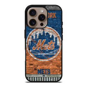 NEW YORK METS BRICK WALL iPhone 16 Pro Case Cover