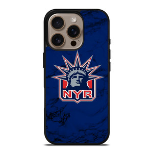 NEW YORK RANGERS MARBLE iPhone 16 Pro Case Cover