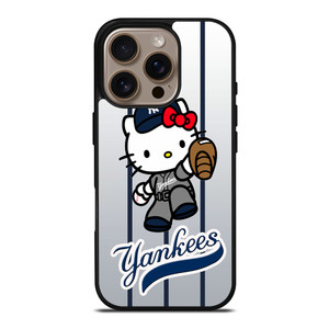 NEW YORK YANKEES HELLO KITTY 3 iPhone 16 Pro Case Cover