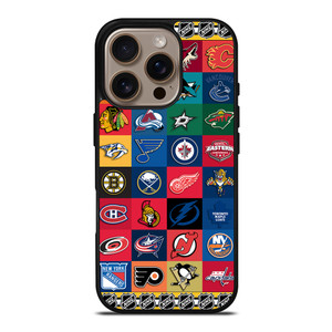 NHL ALL LOGO TEAM iPhone 16 Pro Case Cover NHL ALL LOGO TEAM iPhone 16 Pro Case Cover