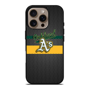OAKLAND ATHLETICS METAL LOGO iPhone 16 Pro Case Cover OAKLAND ATHLETICS METAL LOGO iPhone 16 Pro Case Cover