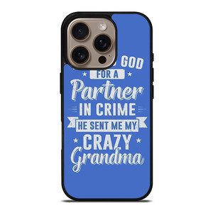PARTNER IN CRIME GRANDMA 2 iPhone 16 Pro Case Cover