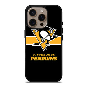 PITTSBURGH PENGUINS HOCKEY TEAM iPhone 16 Pro Case Cover