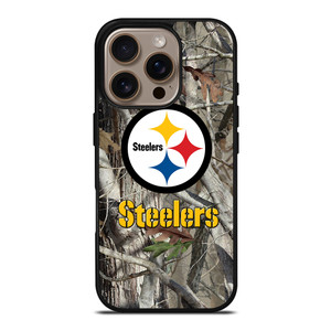 PITTSBURGH STEELERS TREE CAMO iPhone 16 Pro Case Cover
