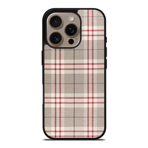 PLAID BROWN 2 iPhone 16 Pro Case Cover