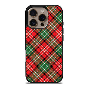 PLAID CHRISTMAS iPhone 16 Pro Case Cover