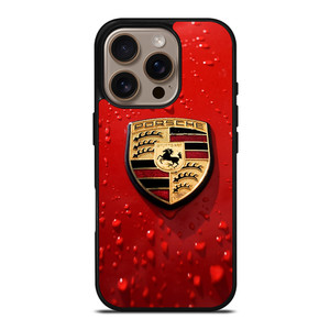 PORSCHE RED iPhone 16 Pro Case Cover