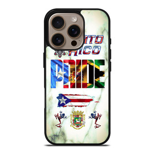 PUERTO RICO FLAG PRIDE iPhone 16 Pro Case Cover
