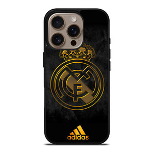 REAL MADRID GOLD iPhone 16 Pro Case Cover REAL MADRID GOLD iPhone 16 Pro Case Cover