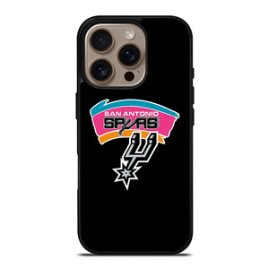 SAN ANTONIO SPURS NBA LOGO iPhone 16 Pro Case Cover