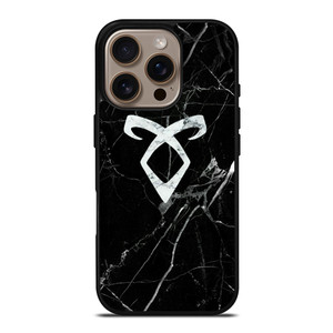 SHADOWHUNTER ANGELIC MARBLE LOGO iPhone 16 Pro Case Cover