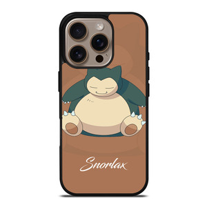 SNORLAX POKEMON CUTE iPhone 16 Pro Case Cover