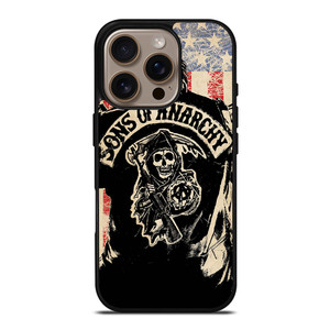 SONS OF ANARCHY POSTER iPhone 16 Pro Case Cover