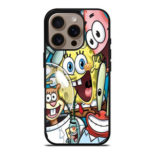 SPONGEBOB CHARACTER iPhone 16 Pro Case Cover SPONGEBOB CHARACTER iPhone 16 Pro Case Cover