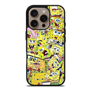 SPONGEBOB COLLAGE iPhone 16 Pro Case Cover