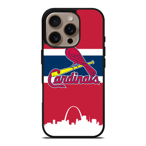 ST LOUIS CARDINALS STRIPE iPhone 16 Pro Case Cover ST LOUIS CARDINALS STRIPE iPhone 16 Pro Case Cover
