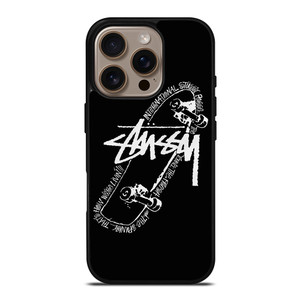 STUSSY SKATE iPhone 16 Pro Case Cover STUSSY SKATE iPhone 16 Pro Case Cover