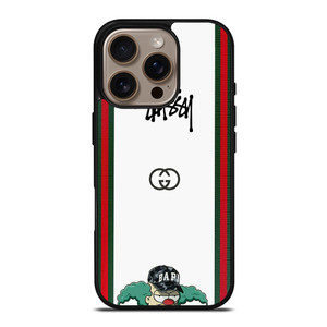 STUSSY X BAPE iPhone 16 Pro Case Cover
