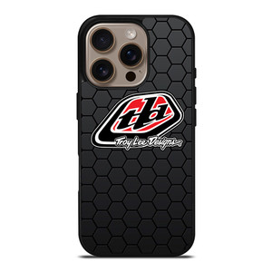 TROY LEE DESIGN TLD HEXAGON iPhone 16 Pro Case Cover TROY LEE DESIGN TLD HEXAGON iPhone 16 Pro Case Cover