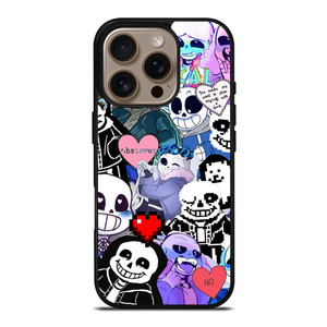UNDERTALE SANS COLLAGE iPhone 16 Pro Case Cover