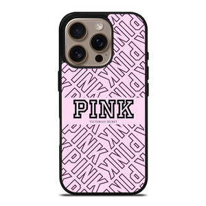 VICTORIA'S SECRET PINK LOGO PATTERN iPhone 16 Pro Case Cover VICTORIA'S SECRET PINK LOGO PATTERN iPhone 16 Pro Case Cover